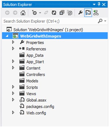 MVC folder structure